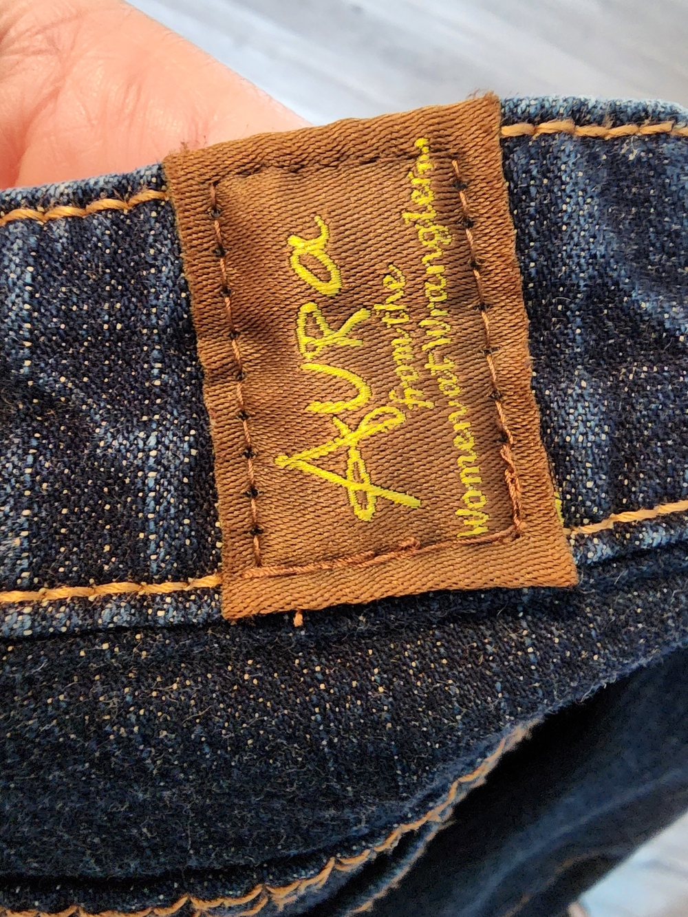 Wrangler Women’s Dark Blue Cropped Denim Jeans Size 14P Petite - Picture 11 of 14